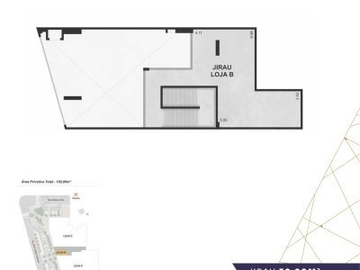 Loja B · jirau · 50,00 m²